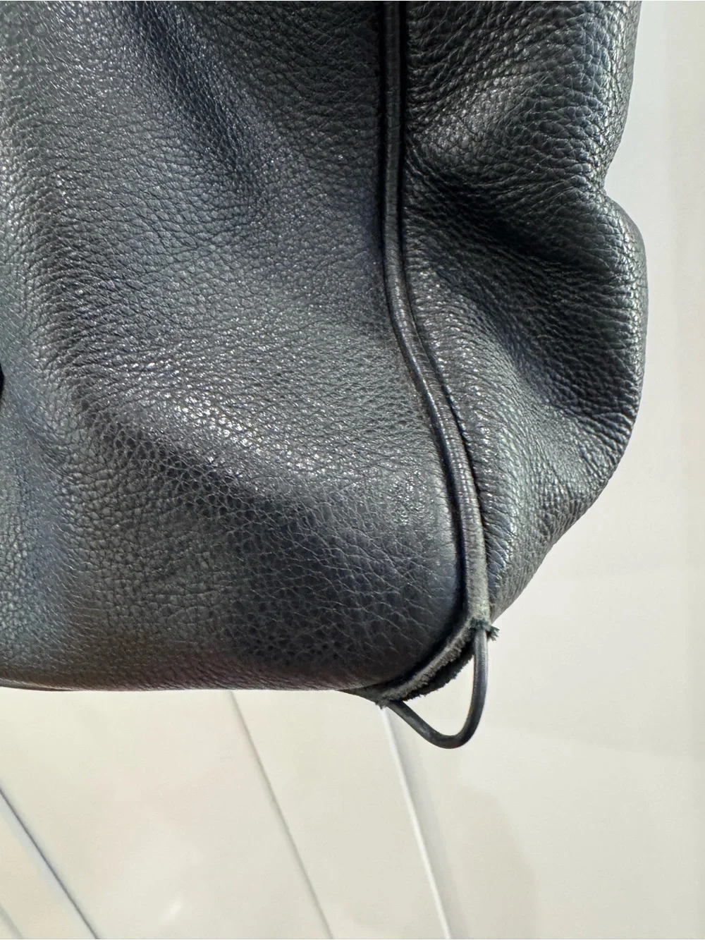 Tory Burch Black Leather Satchel with Gold Hardware